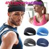 Sweat Absorption Headdress Anti-slip Workout Headband Breathable Running Head Band for Yoga Running Biking