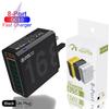 8-Port QC3.0 Fast Charging Travel Charger for Europe, America & Korea - Mobile Phone Charger