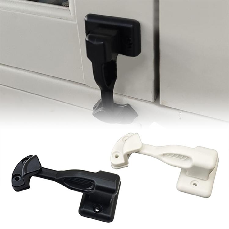 Retenue de porte de voiture en forme de T Butée de porte Loquets de retenue pour voiture Caravanes Camping-cars Camping-car Bateau Support de retenue de porte