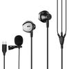 3.5mm/TypeC Earpiece Earphones HiFi Stereo Wired Headset Wired Earphone  Listen To Music
