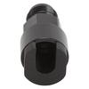 EFI Adapter Quick Disconnect Aluminum Alloy Black Anodized Waterproof AN Male Push On Fuel Line Fitting AN6 5 16in