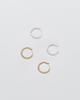 Anotherlayer Mini Twisted Earring (Silver925)(2Color)