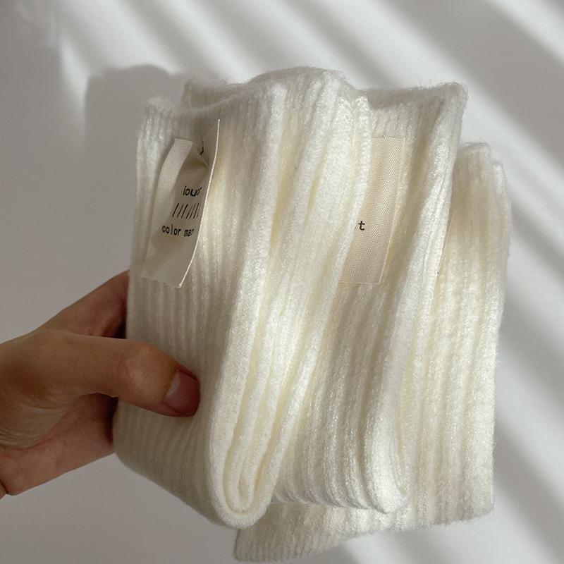 Șosete Dama Iarnă Lână Îngroșată Mid-Gleză