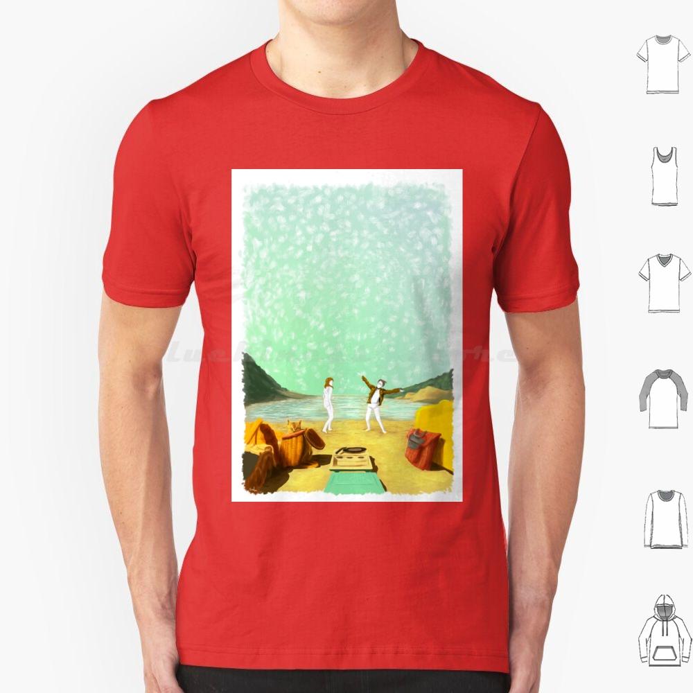 Moonrise Kingdom Painting Poster T Shirt Cotton Men Women DIY Print Moonrise Moonrise Kingdom Wes Anderson Egloop Gloop Frame