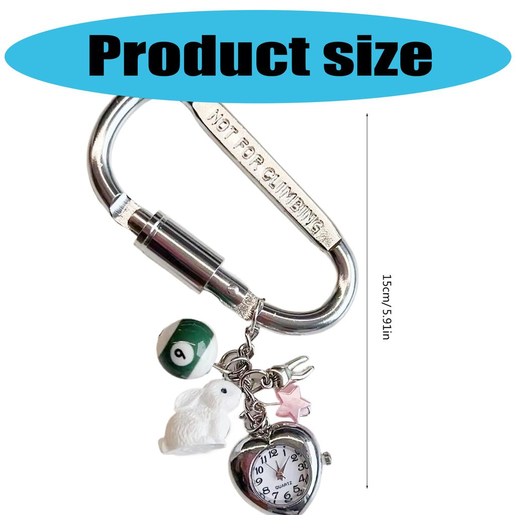 Unique Designs Rabbit Keychain Vintage Pocket Watch Designs Guitar Pick Styles for Couples and Retro Lovers Use