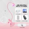 Nagel LED UV Lampe zum Trocknen von Gelnägeln Nagellack Clip-On Flexibel Schreibtisch Mini Tragbar USB Nagellampe UV Licht Trockner für Maniküre Salon