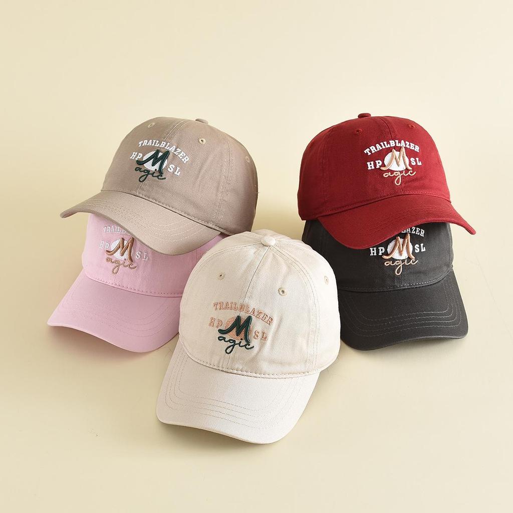 Einfarbige Baseballkappe für Kinder - Winddichte und Sonnenschutz-Hut für den Außenbereich