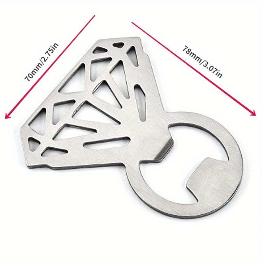 Stainless Steel Beer Opener Household Kitchen Creative Gadgets Wine Bottle Openers Cocktail Cap Puller Removal