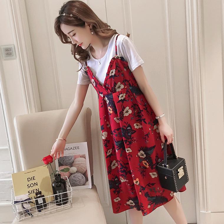 Buy Maternity Dress Summer Chiffon 