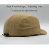 Cappello Giapponese Taglia Grande 63Cm A Tesa Corta Per Uomo Estivo Chiuso Dietro Cappellino da Baseball Versatile Top Morbido Cappello da Sole Asciugatura Rapida Per Donna