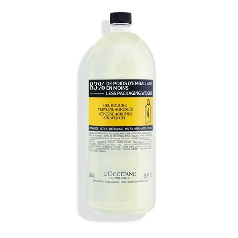 LOCCITANE Citrus Verbena Shower Gel Refill 500ml FREE