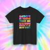 Horses Make Me Happy T-Shirt Funny Equestrian Horse Rider Lover Gift S-5XL
