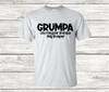 Grumpa - Wie ein normaler Opa, nur mürrischer - Lustiges T-Shirt