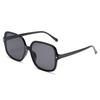 New Large Frame Rice Nail sunglasses Fashion Women's Outdoor Sunshade Sun Glasses Women Gradient Glasses UV400 Oculos De Sol