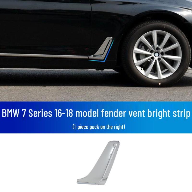 BMW 730Li/740Li Fender Trim, 750Li Front Fog Light, Rear Bumper Exhaust