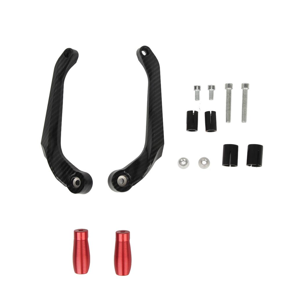 Motorcycle Brake Lever Hand Guard Aluminium Alloy Red Motorcycle Conversion Accessory for Outdoor