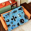 Music E-Ed S-Sheeran Throw Flannel Cozy Print Blanket, Portable, Durable Machine Washable Cute Cool