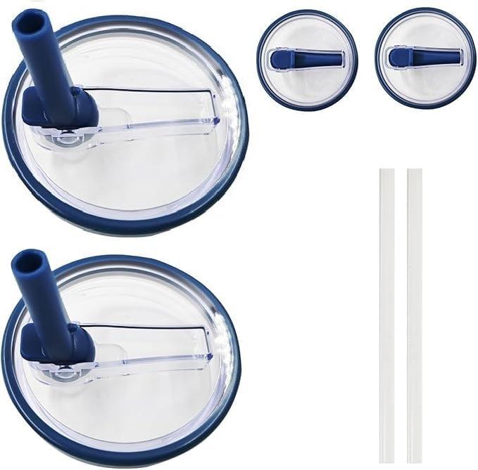 40oz Replacement Tumblers Color Lid Thickened Silicone Strap Straw No Leakage Children Adult Water Bottle Stanley Cup Accessorie