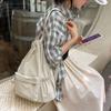 Light Weight Nylon Shoulder Bag Large Capacity High School Bag Drawstring Backpack  Girls Boys