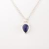 Natural Sodalite Gemstone 925 Sterling Silver Jewelry Handmade Blue Pendant PP-56-28