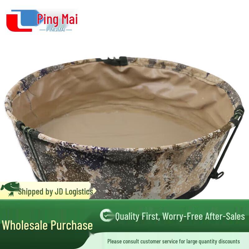 Outdoor Portable Folding Canvas Washbasin
