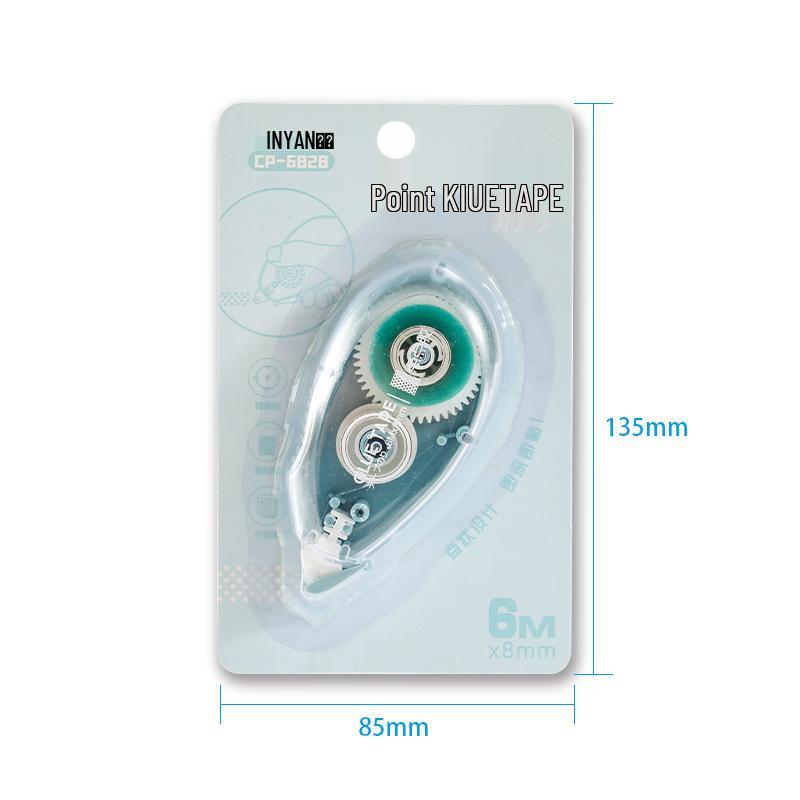 Double-Sided Transparent Dot Tape: High Viscosity Correction Tape, Cute Student Stationery