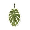 Leaf-Shaped Double-Sided Microfiber Hand Towel - Lint-Free and Absorbent