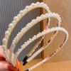 Temperament Vintage Pearl Hair Hoops For Women Ladies Simple Non-Slip Headband Hair Band Hair Accessories