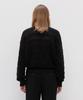 MINAV Punching Round Long Sleeve Knit [Black]