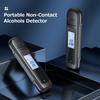 Portable Alcohol Detector Handheld Non-Breath Blow Tester with LED Display Screen 3-color