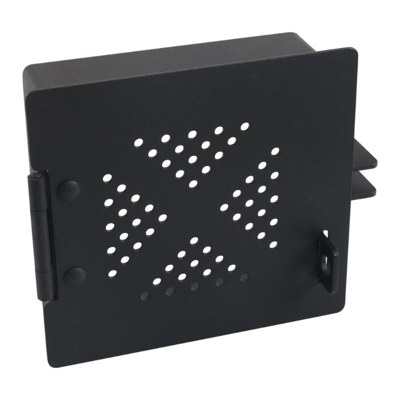 1 Pair Snap On Square Bumper Plugs End Cap Cover Dust Proof Insect Guard For Travel Trailers Campers Easy Installation