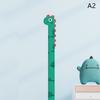 Cartoon Animals Height Measure Wall Sticker Dinosaur  For Kids Room Nursery Child Growth Ruler Growth Chart