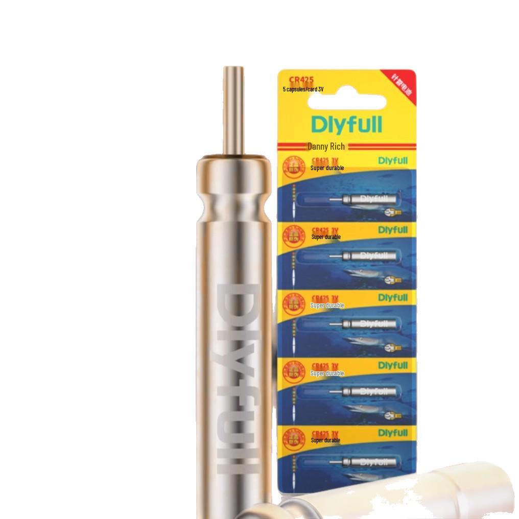 Dannyfu CR425 Luminous Fishing Float Battery - Night Use, 322 Genuine 316 Electronic 311 Float Battery.