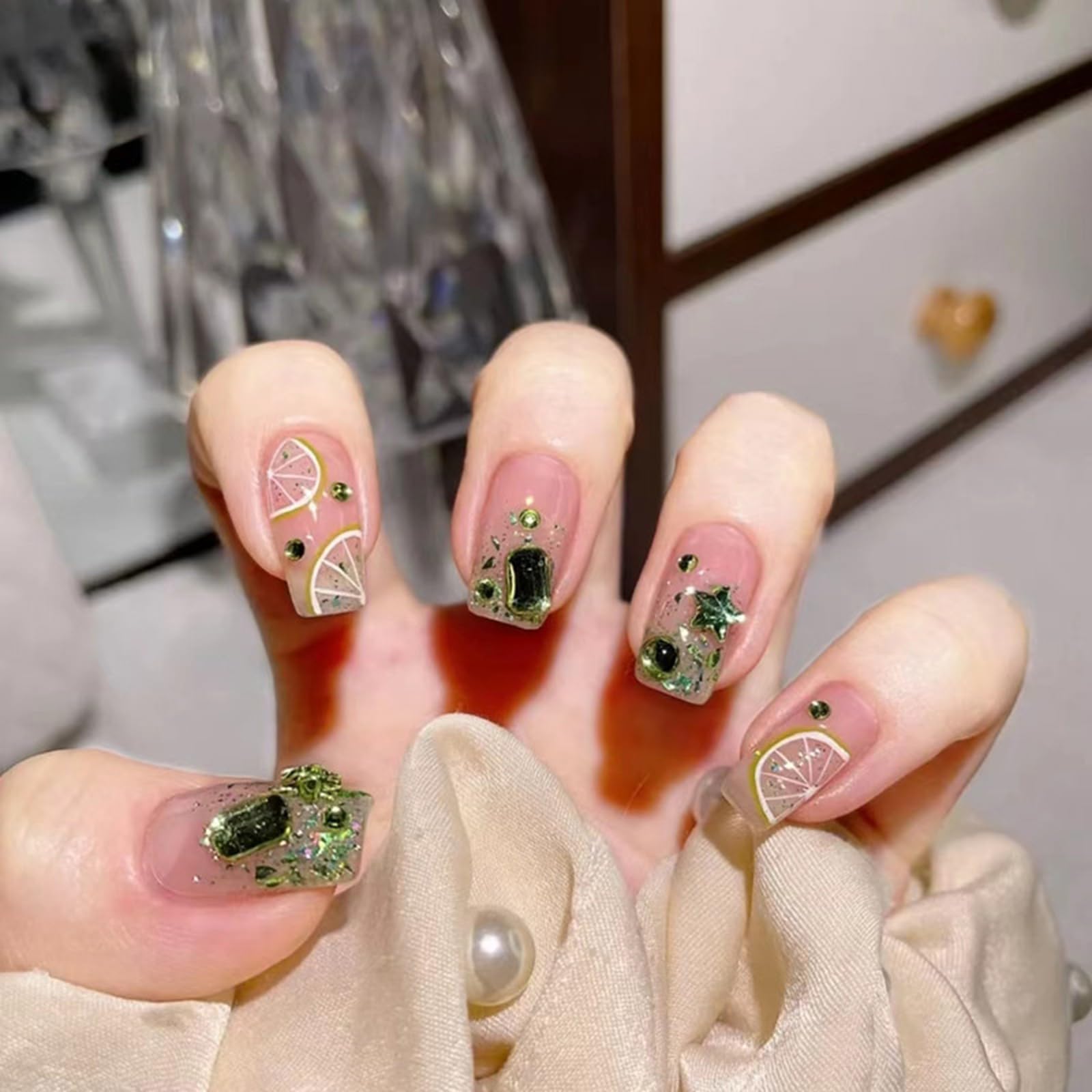 

Nail 24 накладные японские простые французские стильные липкие ногти, используемые для совершеннолетия, входа, выпуска, ежедневного использования, накладные ногти для ногтей невесты, ленты, шт.