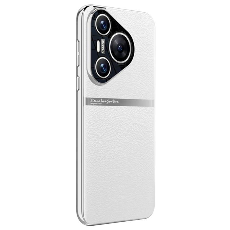 For Huawei Pura 70 Cell Phone Case PU Leather Shock Absorbing Cover