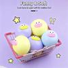 Smushers Face Squishy, smushers Squishy with Interchangeable Faces, Soft Slow Rebound Sensory Squeeze Balls for Adults Soft Squeeze Toy Relief (Pink)