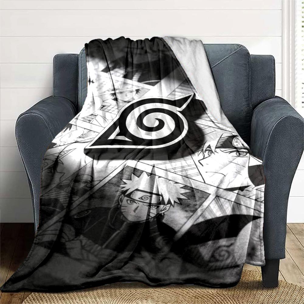 Naruto Blanket Soft Warm Cozy Suitable for Couch Chair Office for All Occasions Playful Design Suitable for Gifting Relatives and Friends