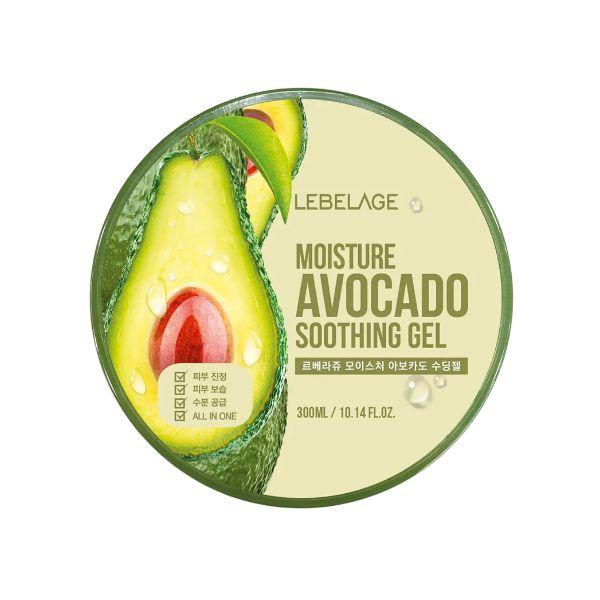 

LEBELAGE Зволожуючий заспокійливий гель з авокадо 300 мл