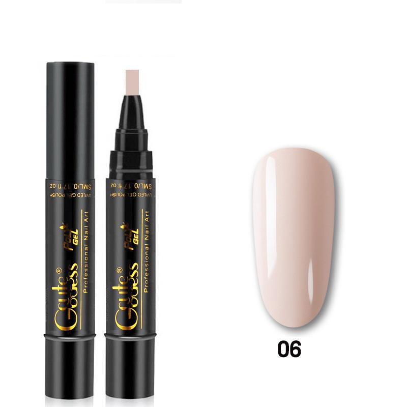 

1 шт., гель-лак для ногтей, ручка, один шаг, гель-лак для ногтей, УФ-светодиодный розовый гель-лак для дизайна ногтей 06