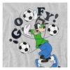 Disney Unisex Adult Goofy Football Midweight T-Shirt
