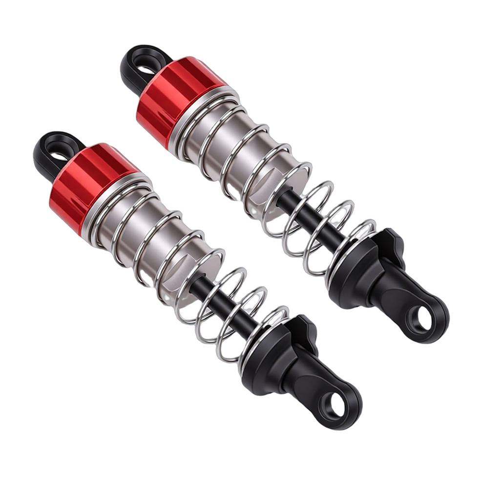 2PCS RC Rear Shock Absorber Fit for WLtoys 244016 RC Car Metal Rear Shock Absorber Damper RC Car Upgrade Parts