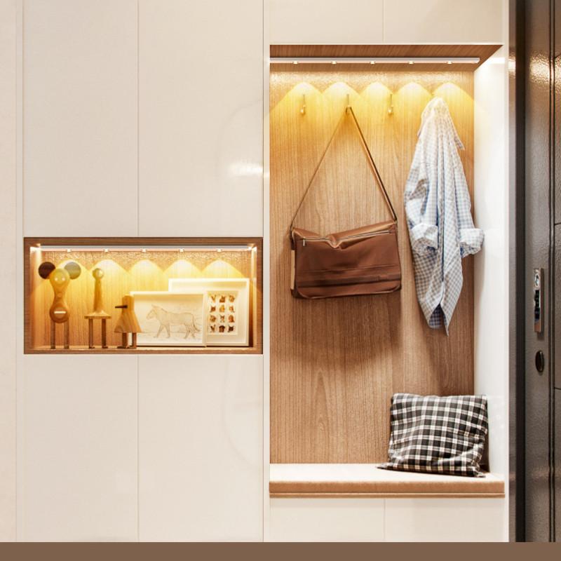 Cabinet Under Led Light Motion Sensor Usb Rechargeable Dimmable 3 Temps Color