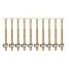 10 Pack M6 x 60mm/80mm/90mm/120mm Furniture Bolts Carbon Steel Hex Socket Head Barrel Nuts Galvanized/Zinc Plated