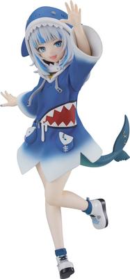 POP UP PARADE Hololive Production Gawl Gura Figurine Complète Peinte en Plastique Revente Sans Échelle