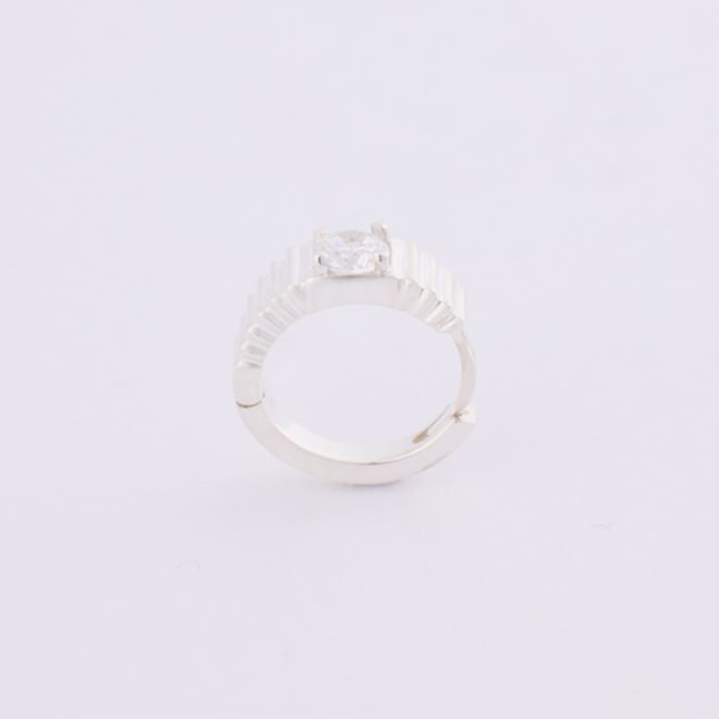 COLLECT SYNERGY vintage topaz band earrings