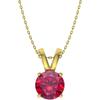 S925 Sterling Silver December Birthstone 12 Color Birthstone Necklace Women'S Pendant