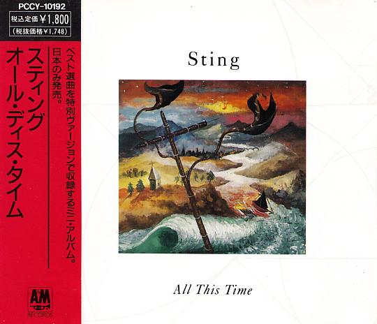 

CD STING - All This Time PCCY10192 A&M Records 1991 Japan Rock Used