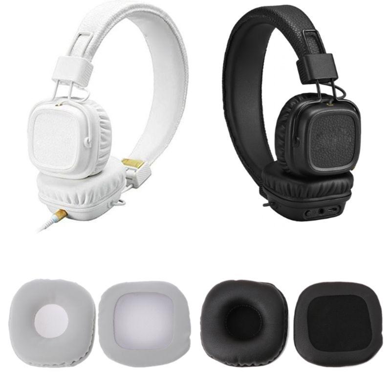 Durability Soft Ear Pad Secures fit Sweatproof Replacement Ear Covers For I & II Headphones Earpads Secures Fit