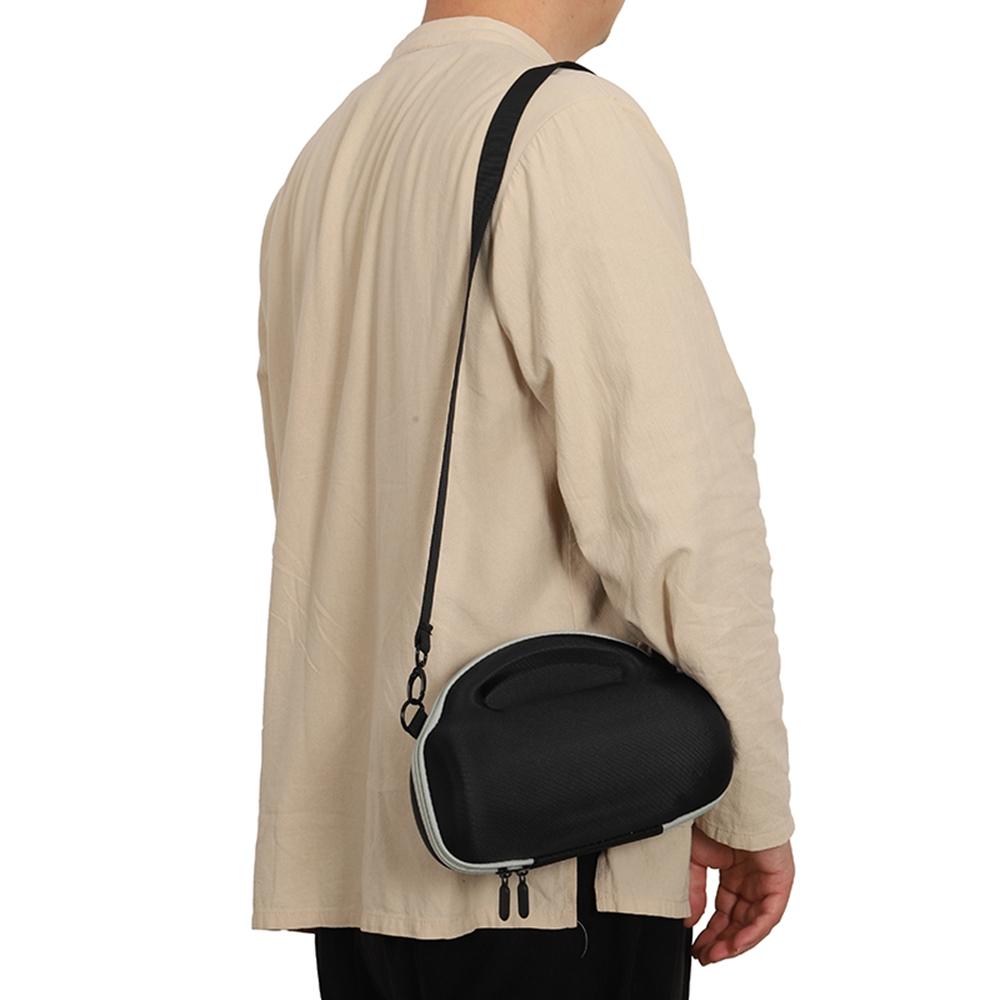 For JBL Charge 6 Speaker EVA Portable Storage Bag with Shoulder Strap Shockproof Protective Carrying Case