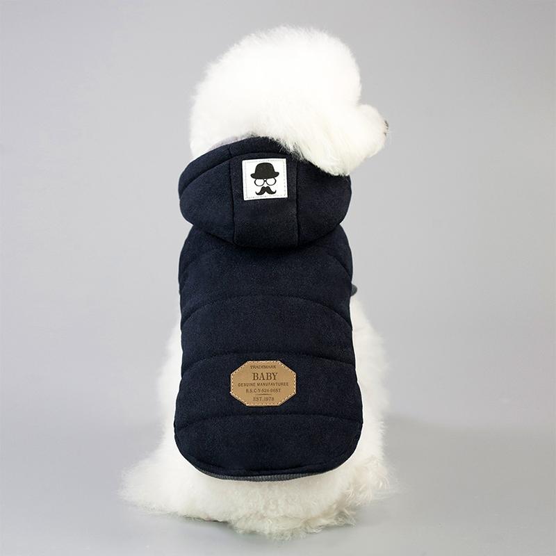 Puppy Pet Dog Coat Jacket Winter Dog Clothes Outfits Two-legged Clothing French Bulldog Chihuahua Yorkies Hoodie Coats